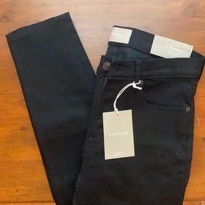Everlane Mid Rise Skinny Jean - 27 Regular - Black